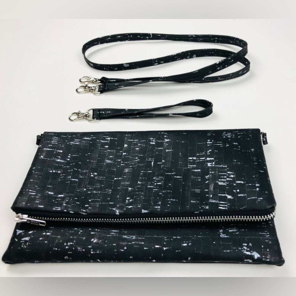 ElaMar Crossbody/wristlet Cork bag